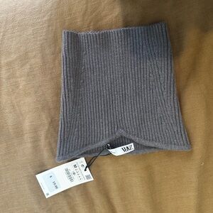 Zara Ribbed Knit bustier crop top